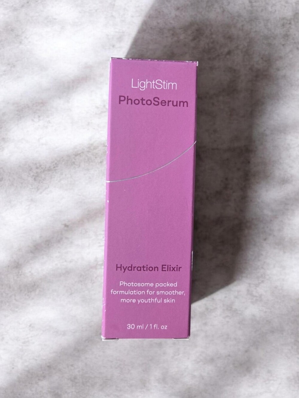 LightStim PhotoSerum Hydration Elixir - New & Sealed Pink Box 30 ml/1 fl oz
